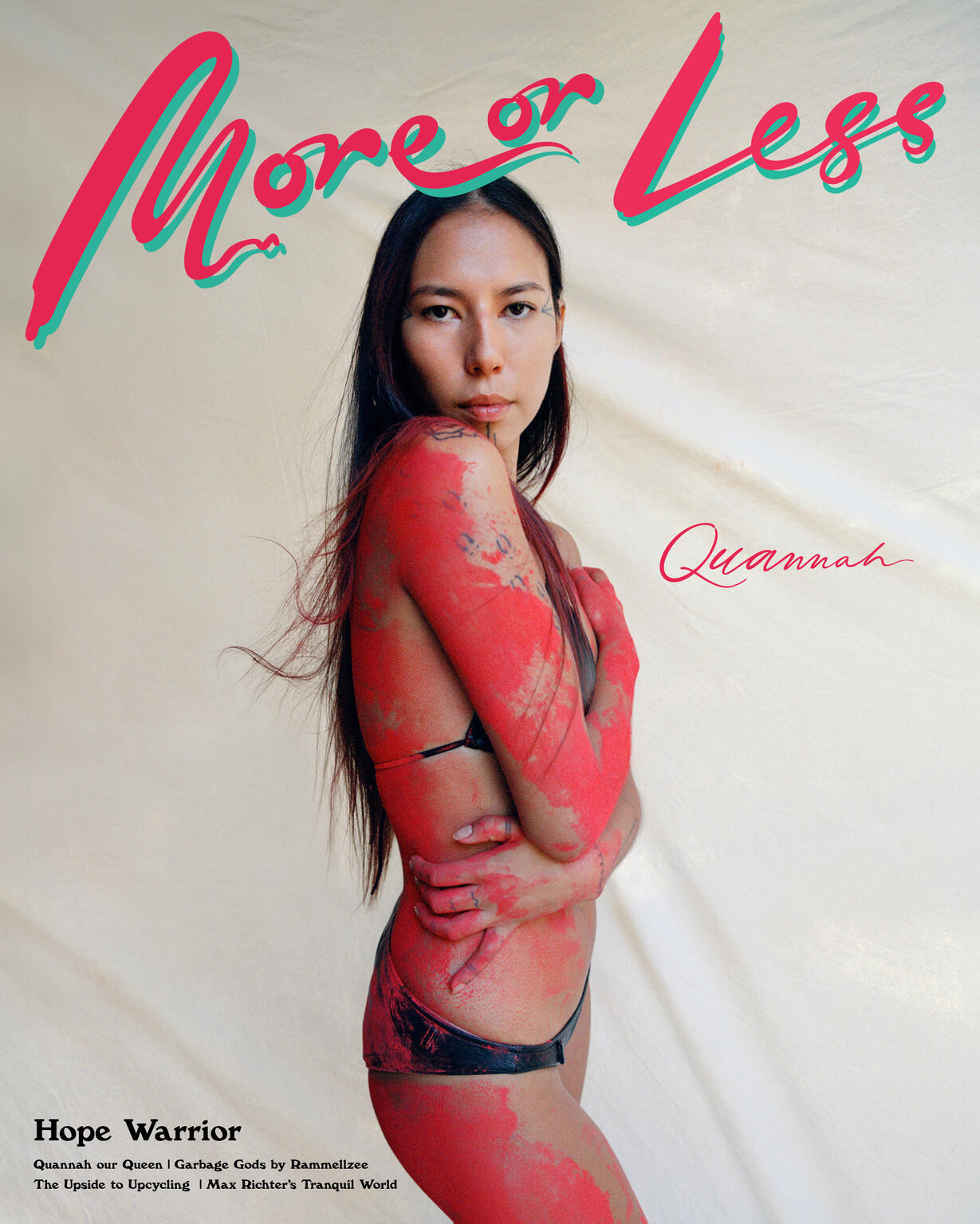 More or less magazine art partner